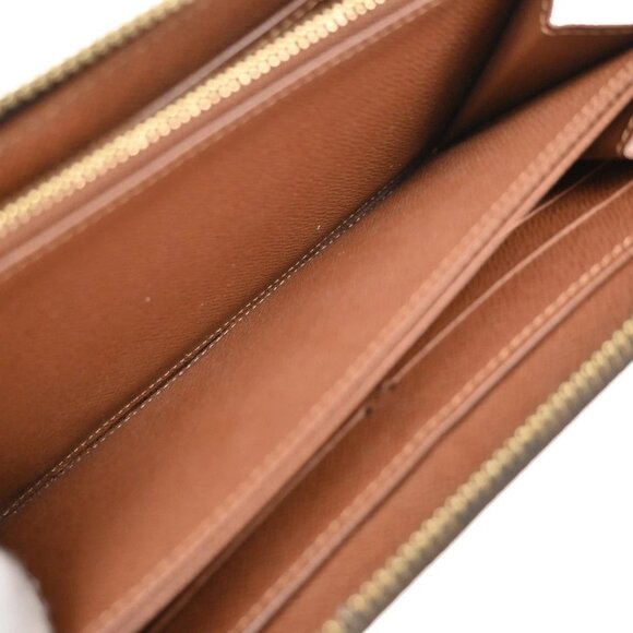 LOUIS VUITTON Long Zippy Wallet Monogram Leather Brown France 268-082025 - Picture 12 of 16